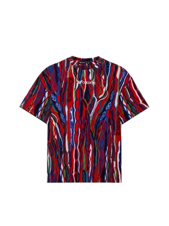 Foto van product Colucci Shirt blauw / rood / wit
