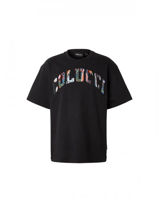 Foto van product Colucci Shirt 'College Logo' gemengde kleuren / zwart