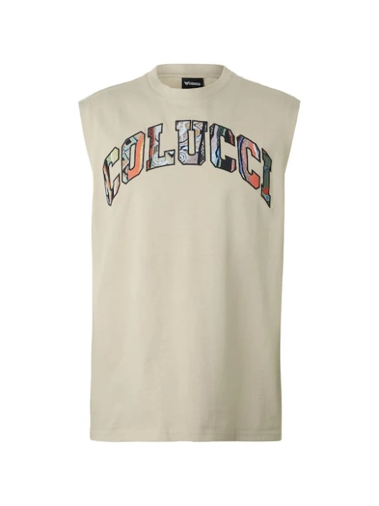 Foto van product Colucci Shirt 'Filippone' greige / sering / kreeft / zwart
