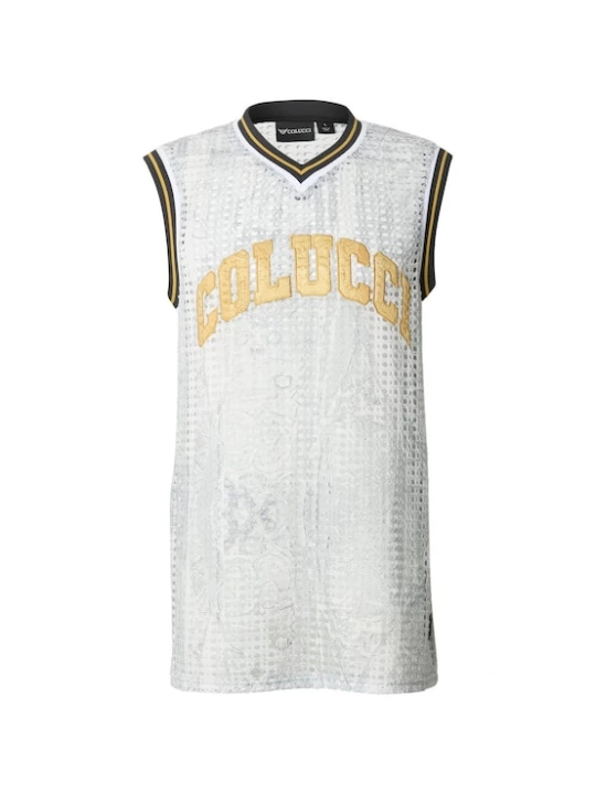 Foto van product Colucci Shirt geel / lichtgrijs / zwart