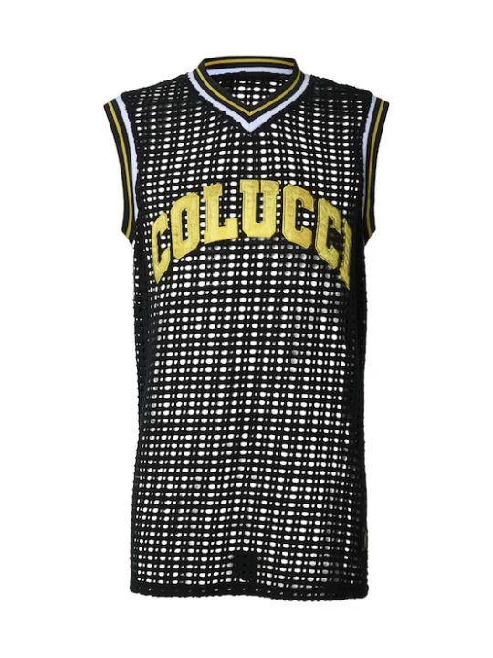 Foto van product Colucci Shirt geel / zwart / wit