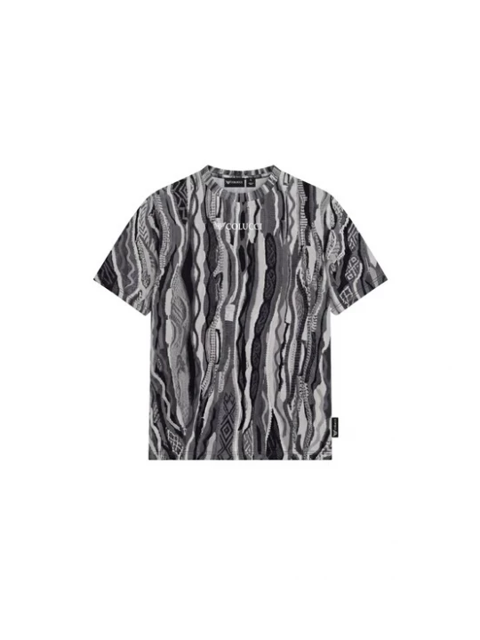 Foto van product Colucci Shirt grijs / donkergrijs / zwart / wit