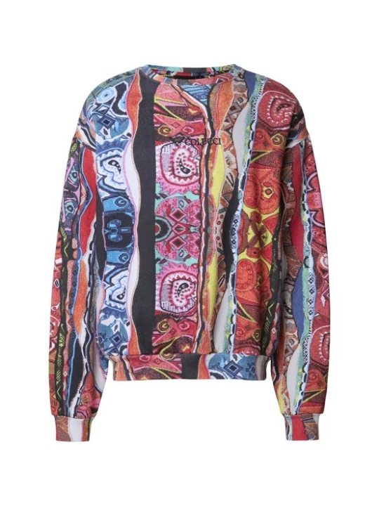 Foto van product Colucci Sweatshirt blauw / rosa / rood / zwart