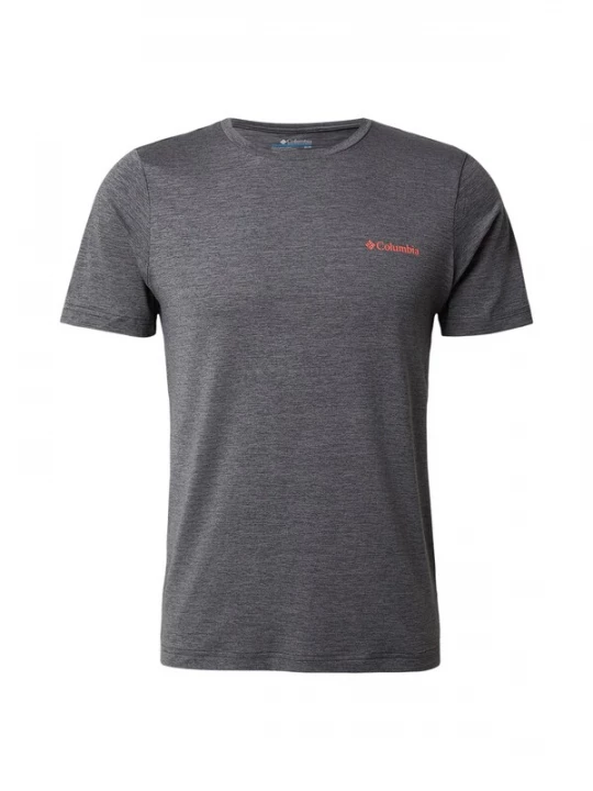 Foto van product COLUMBIA Functioneel shirt 'Kwick Hike' donkeroranje / zwart gemêleerd