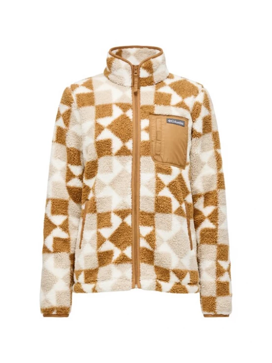 Foto van product COLUMBIA Functionele fleece jas 'West Bend' karamel / cappuccino / wit