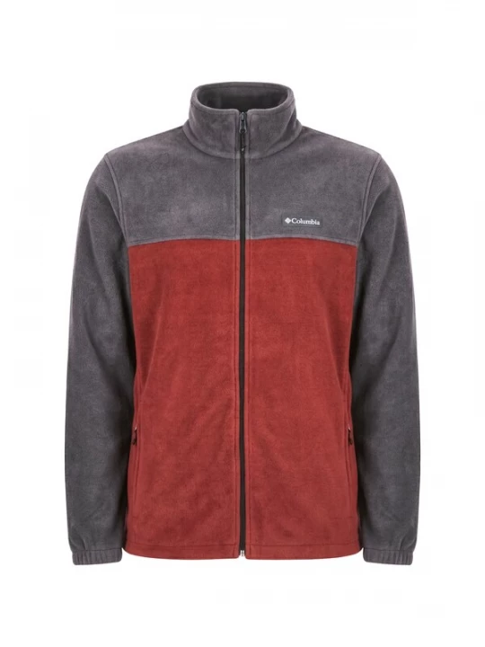 Foto van product COLUMBIA Funktionele fleece-jas 'Steens Mountain™ 2.0' basaltgrijs / roestrood