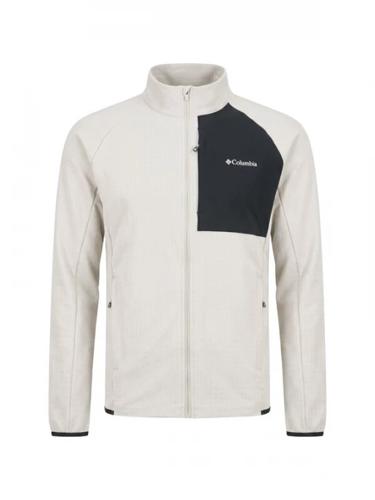 Foto van product COLUMBIA Funktionele fleece-jas 'Superior Summit™' stone grey / lichtgrijs / zwart