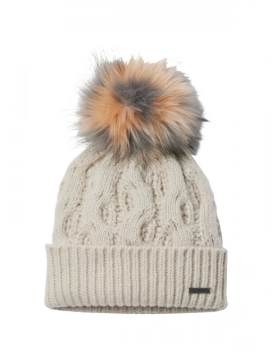Foto van product COLUMBIA Muts 'Columbia Boundless Days Cable Knit Pom Beanie' beige