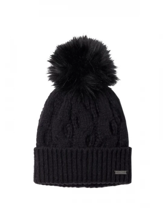 Foto van product COLUMBIA Muts 'Columbia Boundless Days Cable Knit Pom Beanie' zwart