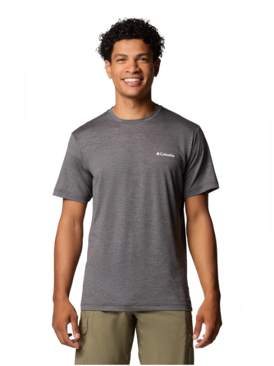 Foto van product COLUMBIA Shirt 'Columbia Kwick Hike Back Graphic SS Tee' zwart