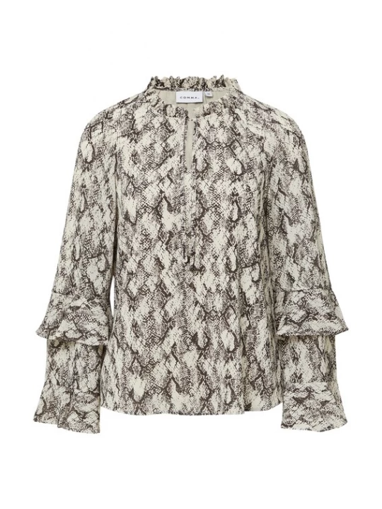 Foto van product COMMA Blouse beige / bruin