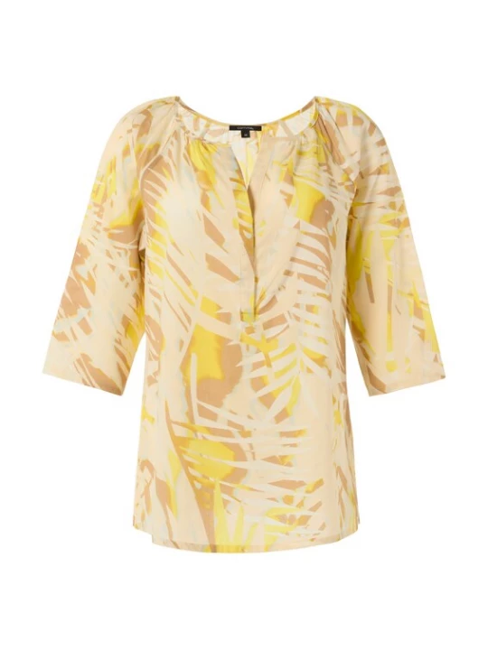 Foto van product COMMA Blouse beige / bruin / geel