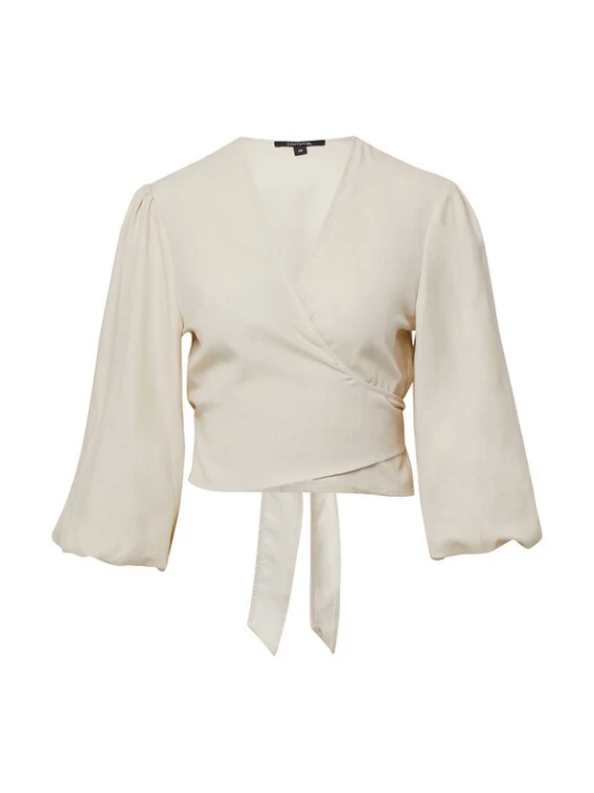 Foto van product COMMA Blouse 'Comma x Füsun Lindner' ecru