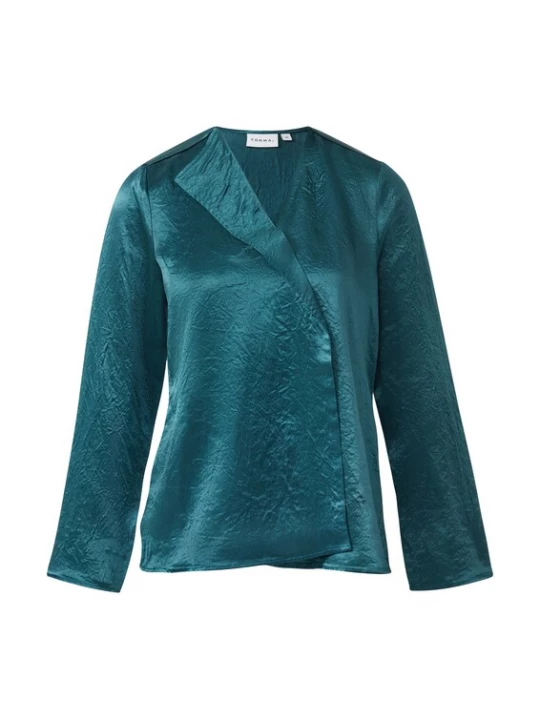 Foto van product COMMA Blouse cyaan blauw