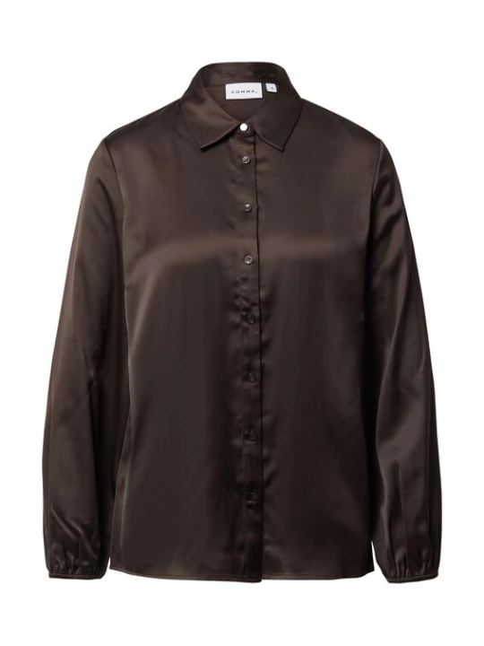 Foto van product COMMA Blouse donkerbruin
