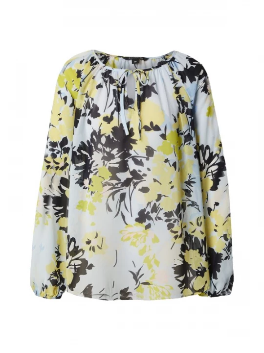 Foto van product COMMA Blouse limoen / zwart