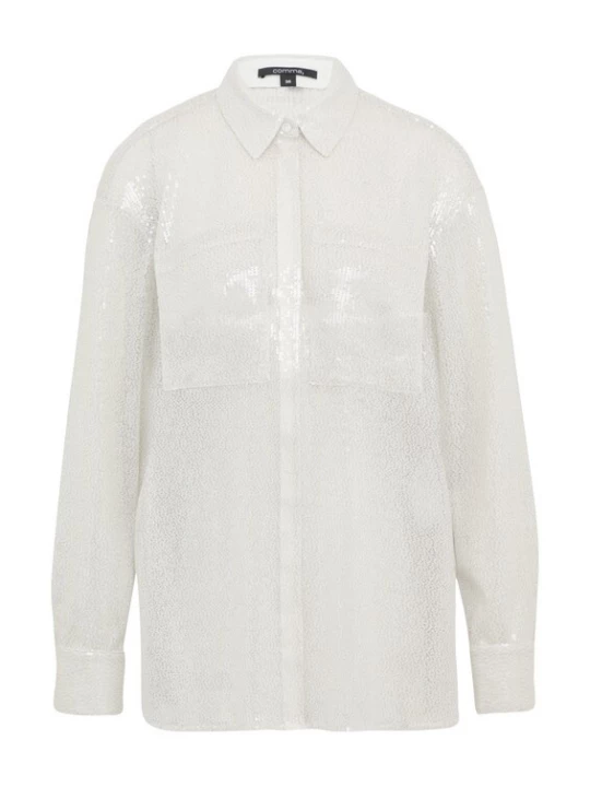Foto van product COMMA Blouse natuurwit
