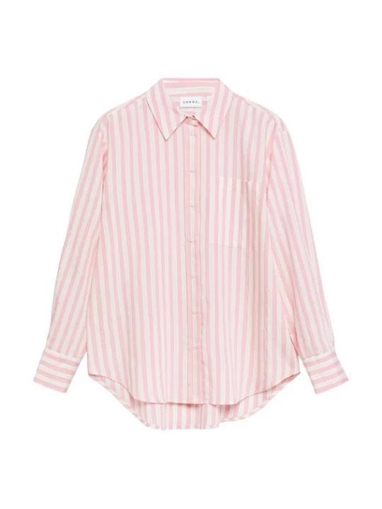 Foto van product COMMA Blouse pink / wit