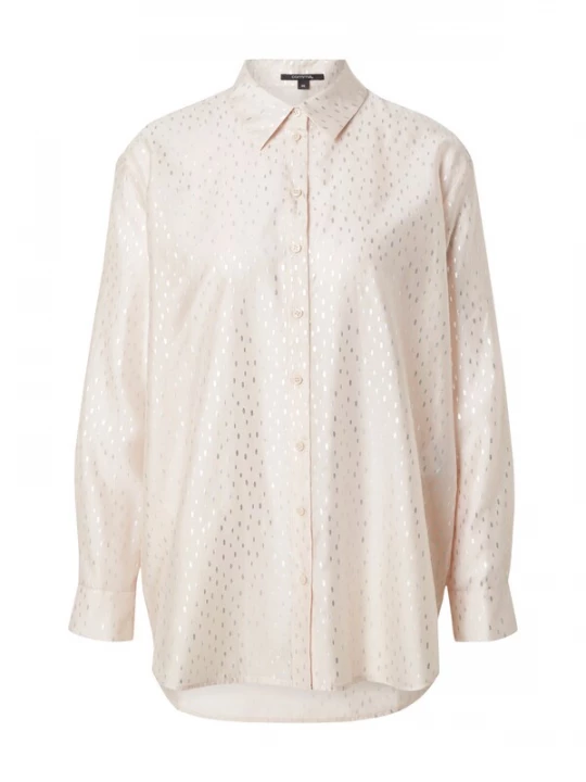 Foto van product COMMA Blouse zilver / wit