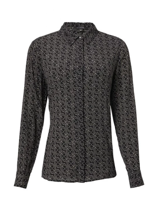 Foto van product COMMA Blouse zwart / wit