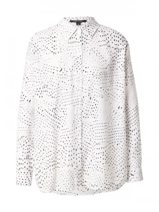 Foto van product COMMA Blouse zwart / wit
