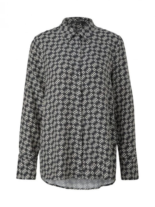 Foto van product COMMA Blouse zwart / wit