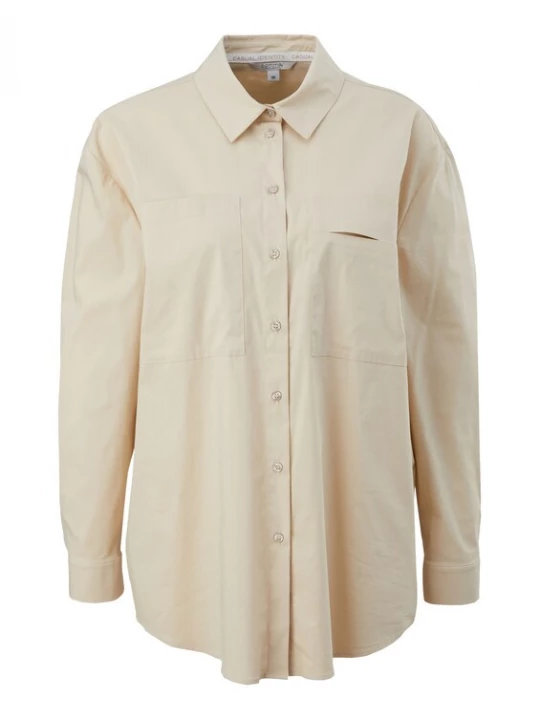 Foto van product comma casual identity Blouse beige