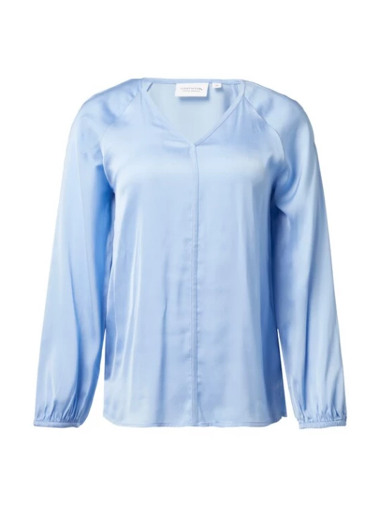 Foto van product comma casual identity Blouse lichtblauw