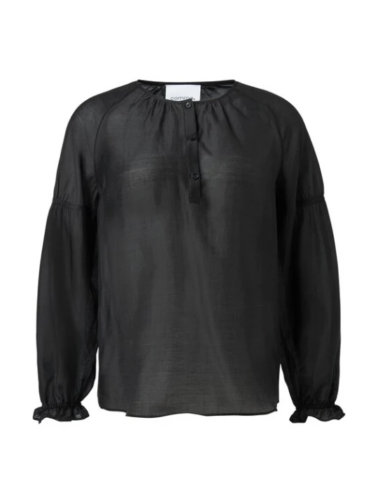 Foto van product comma casual identity Blouse zwart
