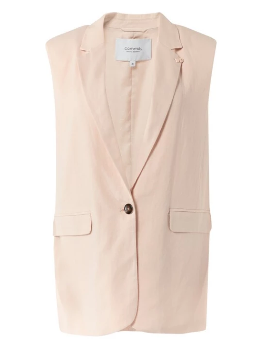 Foto van product comma casual identity Bodywarmer rosa