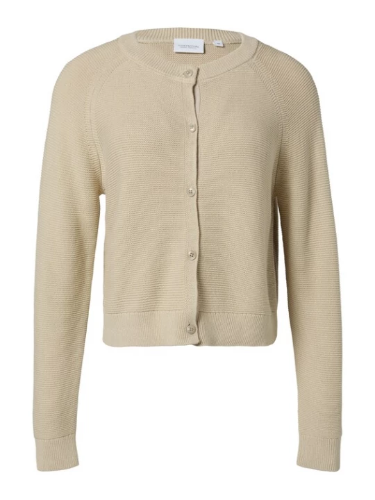 Foto van product comma casual identity Gebreid vest beige