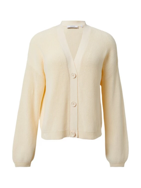 Foto van product comma casual identity Gebreid vest crème