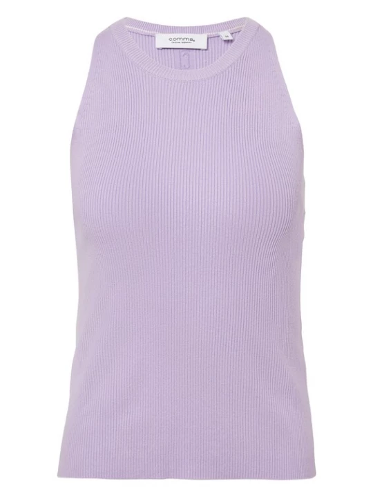 Foto van product comma casual identity Gebreide top lavendel