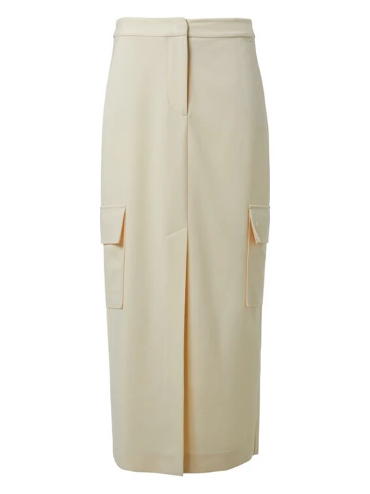 Foto van product comma casual identity Rok beige