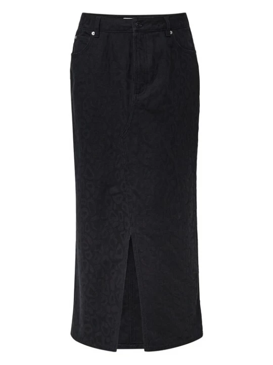 Foto van product comma casual identity Rok black denim