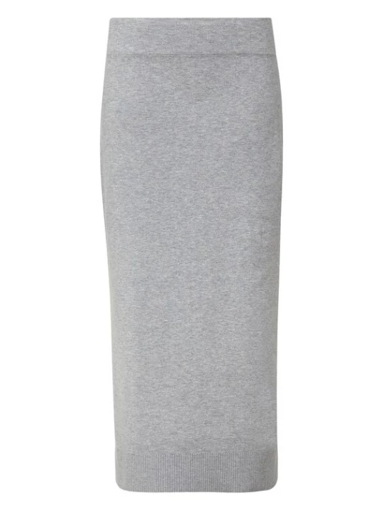 Foto van product comma casual identity Rok grijs gemêleerd