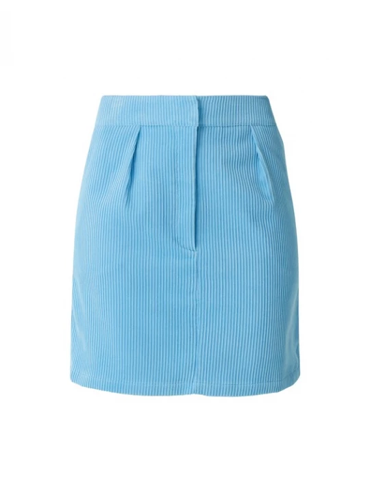 Foto van product comma casual identity Rok lichtblauw