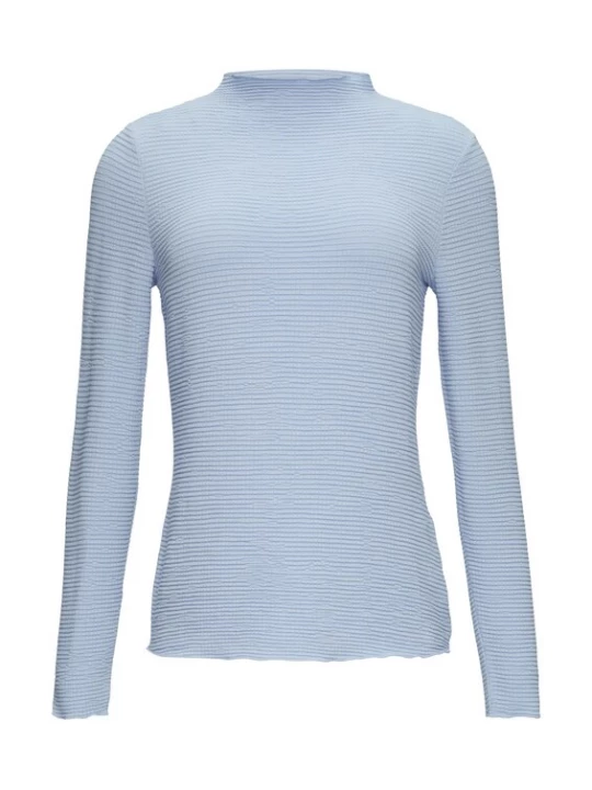 Foto van product comma casual identity Shirt lichtblauw