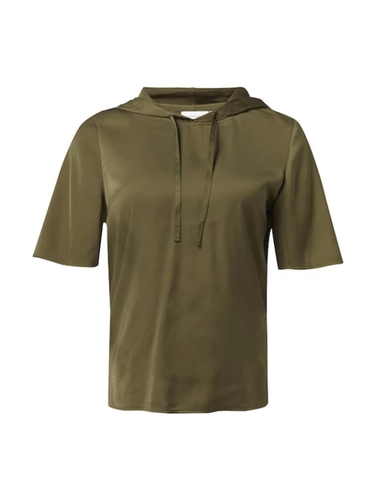 Foto van product comma casual identity Shirt olijfgroen