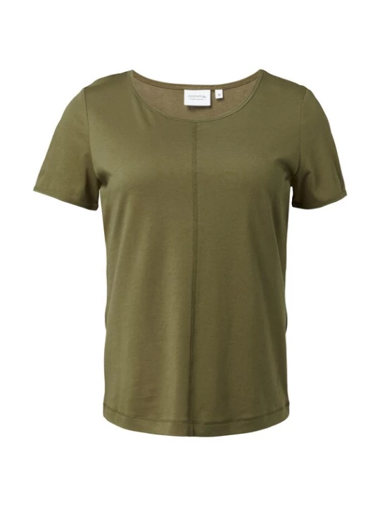 Foto van product comma casual identity Shirt olijfgroen