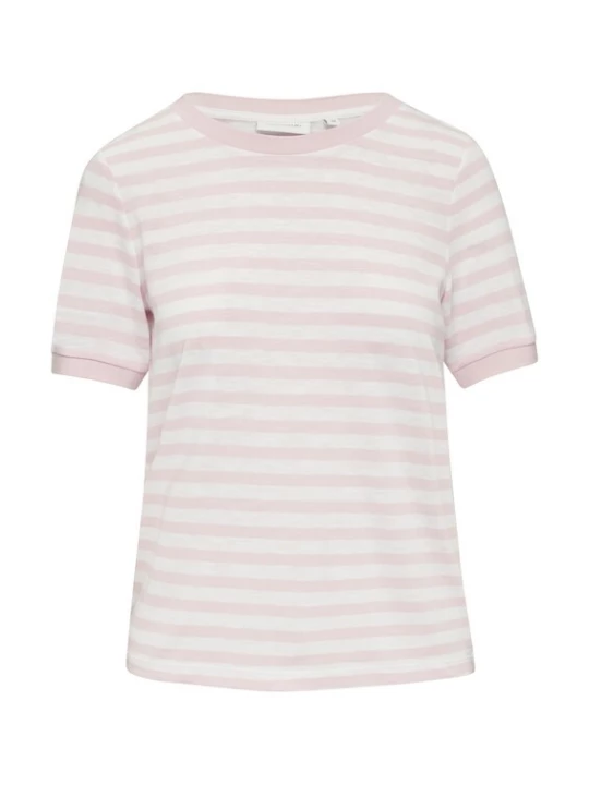 Foto van product comma casual identity Shirt pink / wit