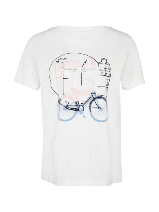 Foto van product comma casual identity Shirt wit