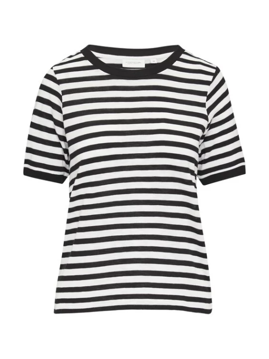 Foto van product comma casual identity Shirt zwart / wit