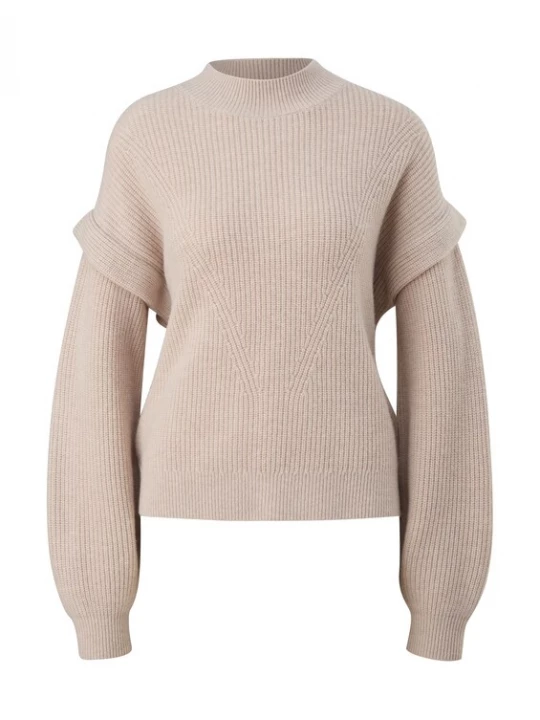 Foto van product comma casual identity Trui beige