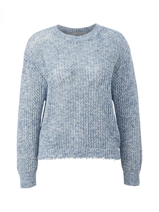 Foto van product comma casual identity Trui lichtblauw