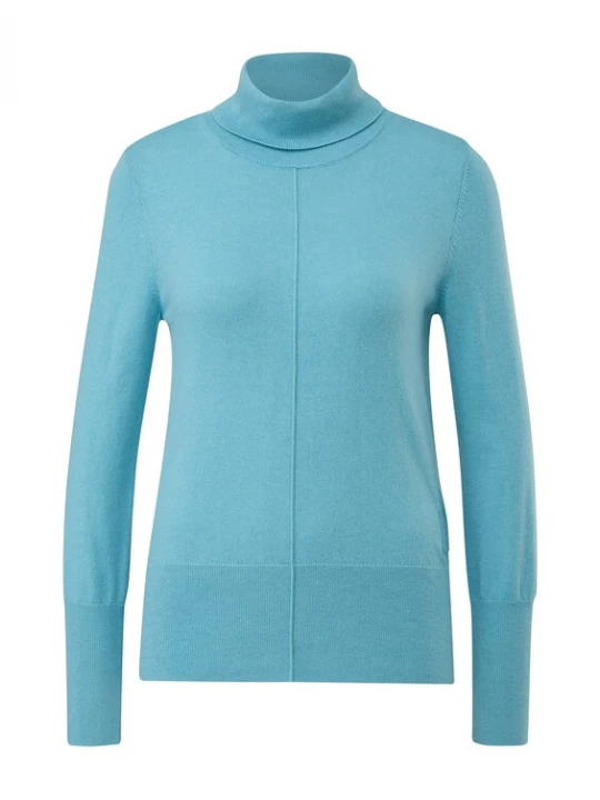 Foto van product comma casual identity Trui lichtblauw