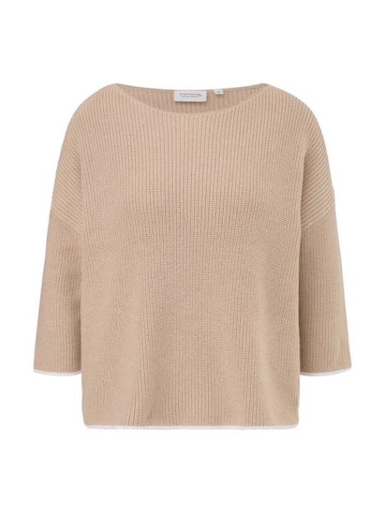 Foto van product comma casual identity Trui sand