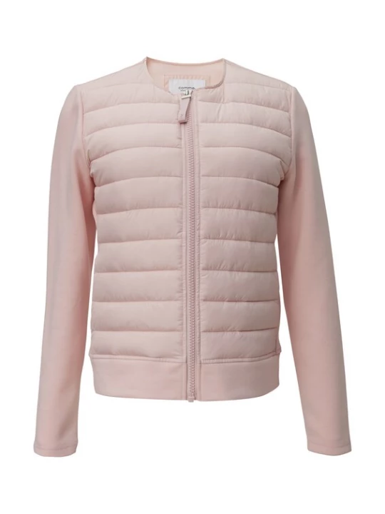 Foto van product comma casual identity Tussenjas 'Scuba' rosa