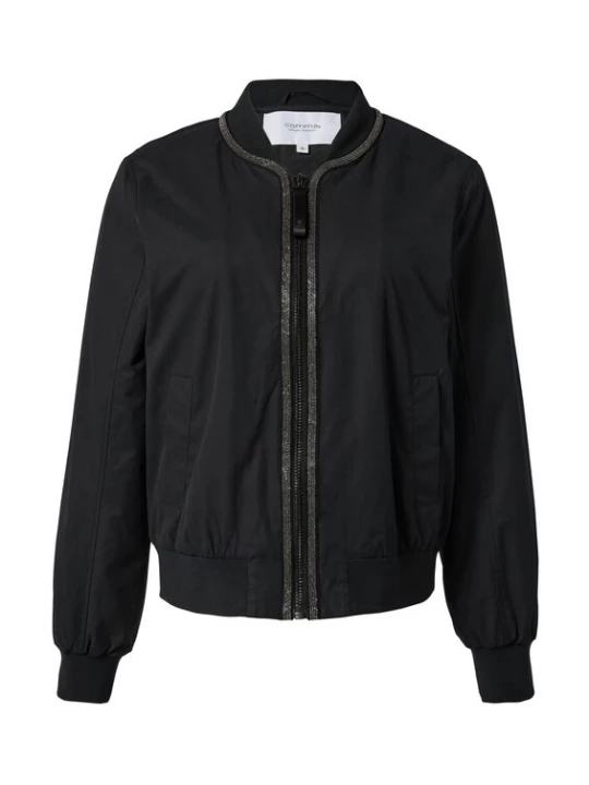 Foto van product comma casual identity Tussenjas zwart / zilver
