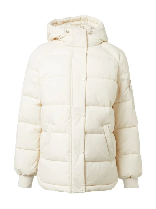 Foto van product comma casual identity Winterjas ecru